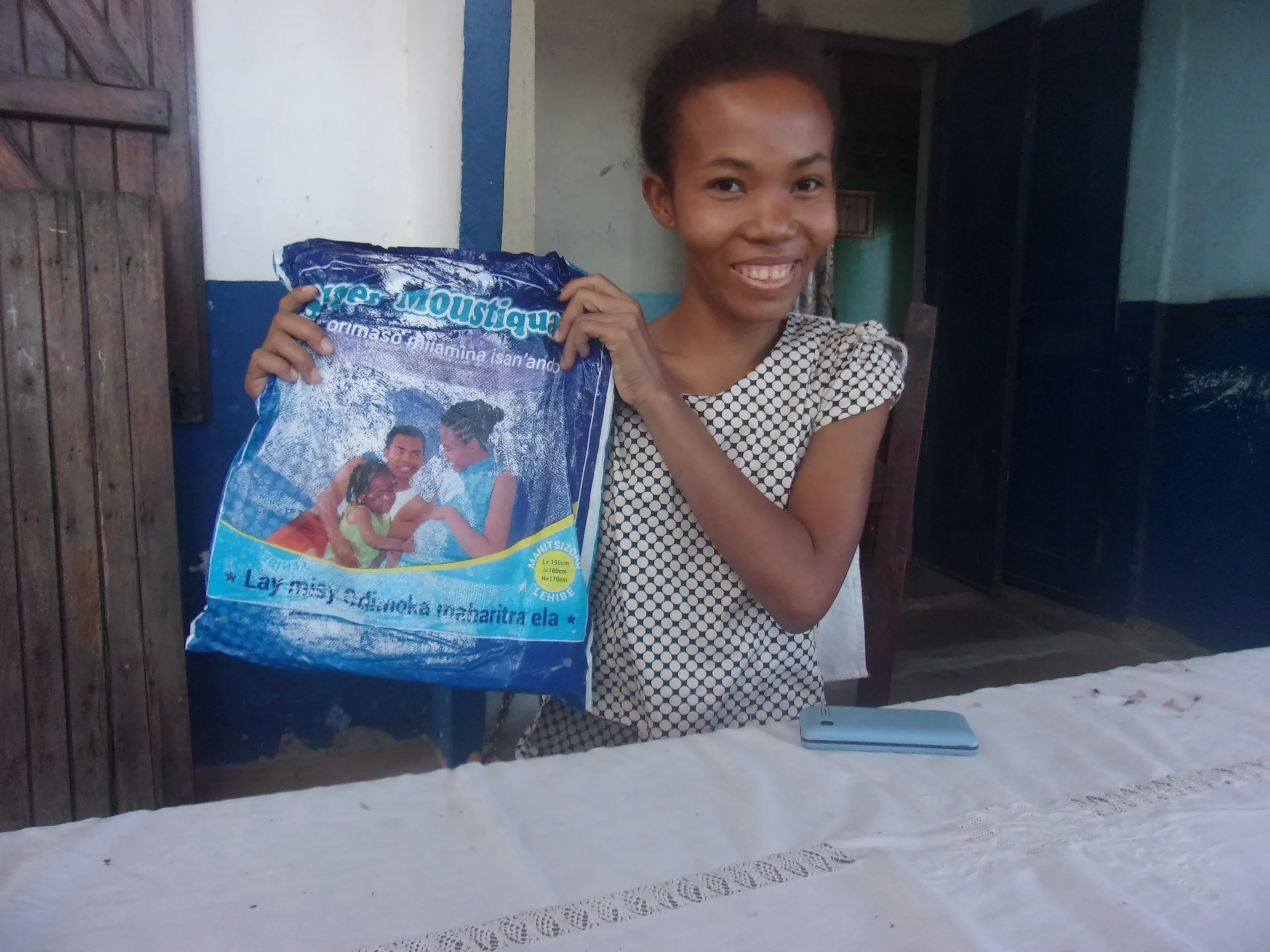 Vue de quartier dans l'une des antennes soutenues par AEIM